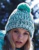 Mütze Twist-Knit Pom Pom Beechfield 