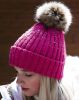 Mütze Fur Pom Pom Chunky Beechfield