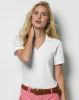 Damen Poloshirt Comfortec® V Neck Kustom Kit