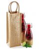 Flaschentasche Shimmer Jute Westford Mill