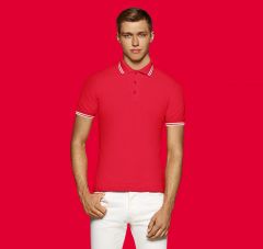 Poloshirt Twin Stripe Hakro