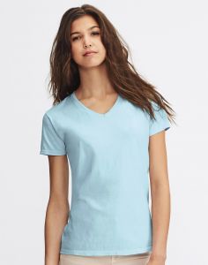 Damen T-Shirt V-Neck Original Comfort Colors