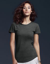 Damen T-Shirt Tri-Blend Anvil