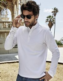 Poloshirt Langarm Fashion Luxury Tee Jays