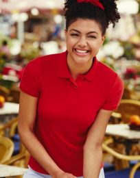 Damen Poloshirt 65/35 Fruit of the Loom Damen Poloshirt 65/35 Fruit of the Loom