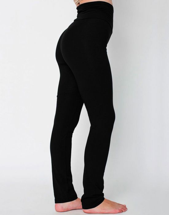 Damen Yogahose Straight Leg American Apparel
